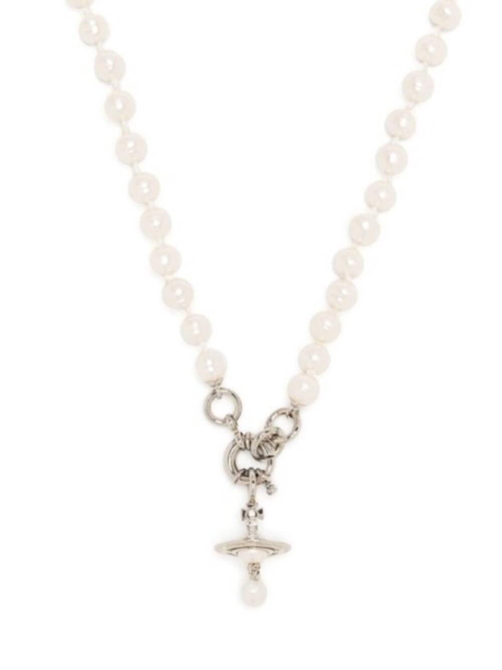 Vivienne Westwood White Aleksa Necklace